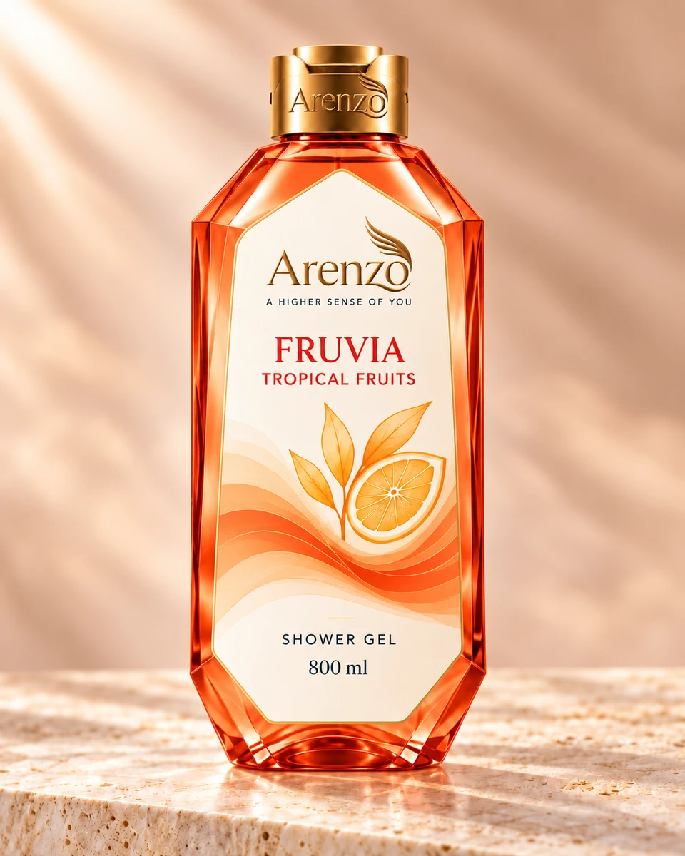 FRUVIA Shower gel، 800 ml