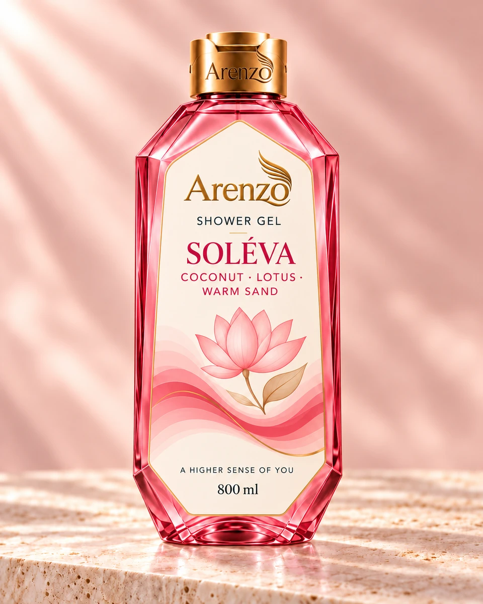 SOLÉVA Shower gel، 800 ml